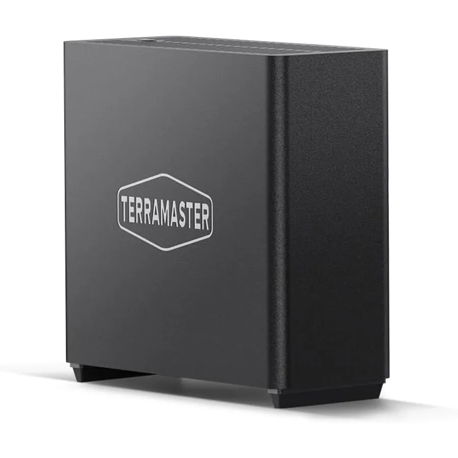 TERRAMASTER D4 SSD - NVMe-Gehäuse für 4 M.2-SSDs, USB4 40 Gbit/s, ohne SSD