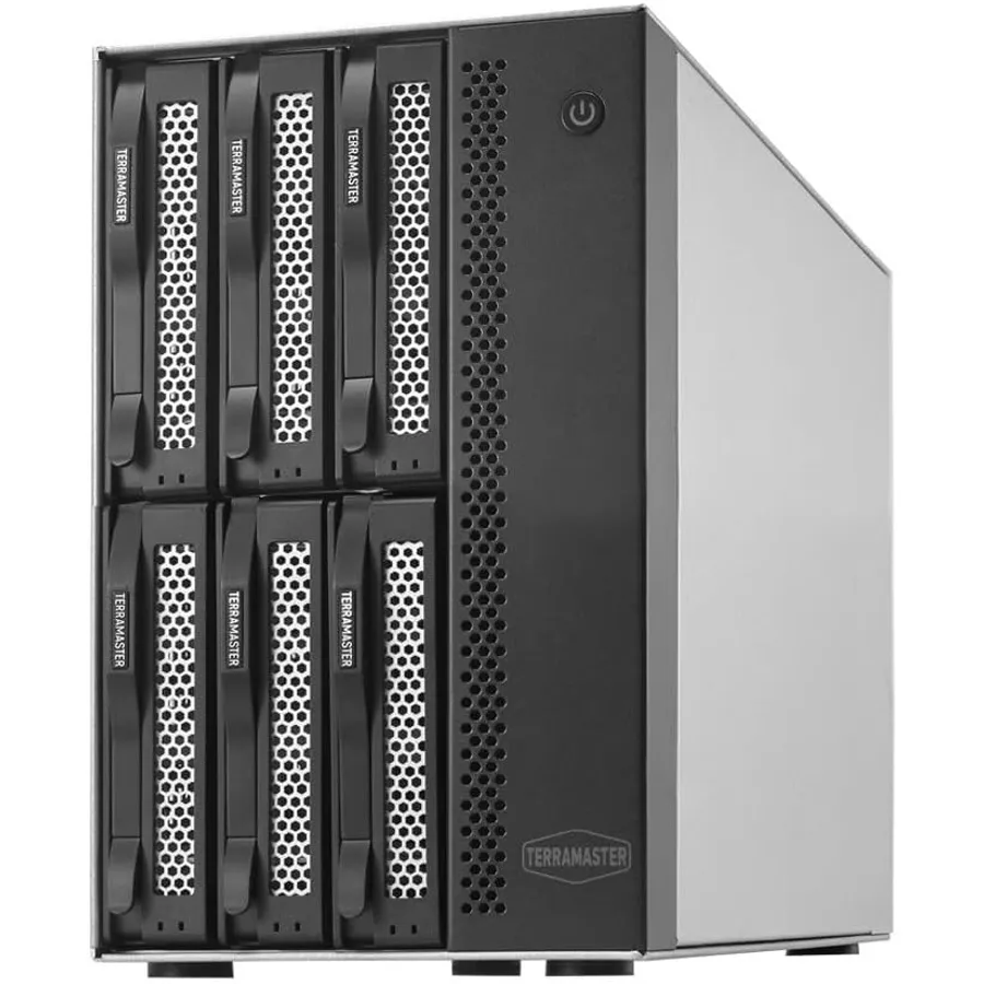 TERRAMASTER D6-320 - Festplattengehäuse mit 6 Einschüben, USB 3.2 Gen2 10 Gbit/s, ohne Festplatten