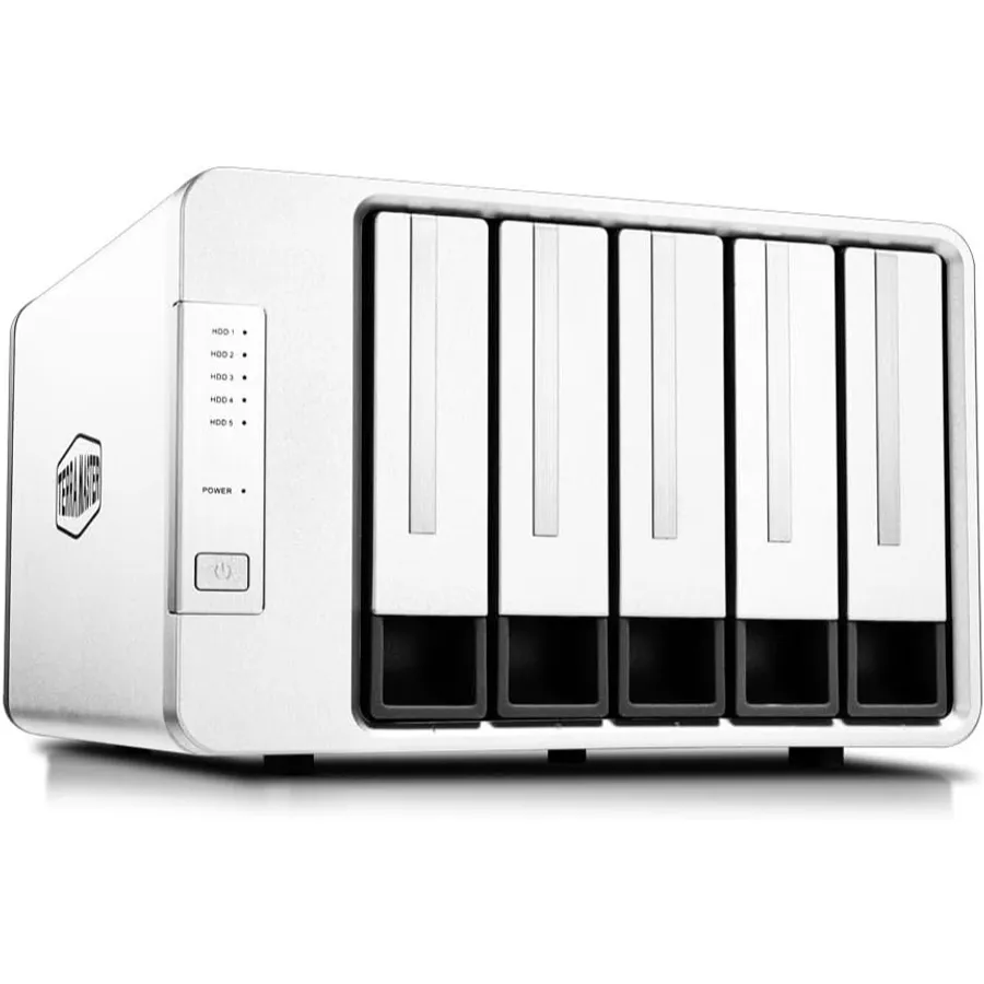 TERRAMASTER D5-310 - 5-bay hardware RAID enclosure, RAID 5/0/1/10, USB 3.1 Type-C (diskless)