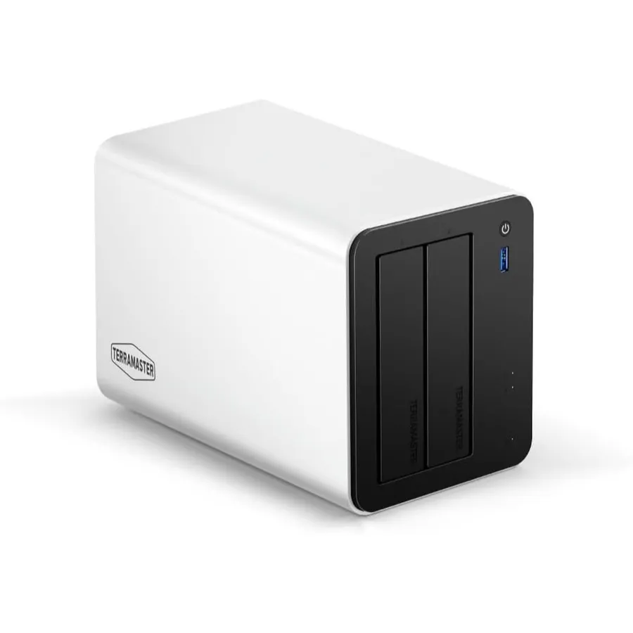 TERRAMASTER F2-425 Plus - 2-bay NAS, Intel N150, 8 GB DDR5, dual 5GbE, 3 x M.2 (diskless)