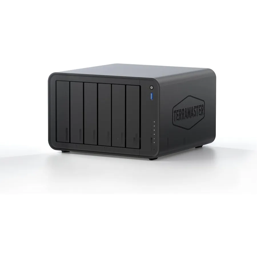 TERRAMASTER F6-425 Pro - 6-bay NAS, Intel Core i3-1315U, 8 GB DDR5, dual 10GbE, 2 x TB4 (diskless)