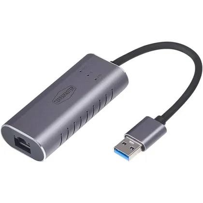 TERRAMASTER TMUAE2500 - USB-A to 2.5G Ethernet adapter for NAS and computers