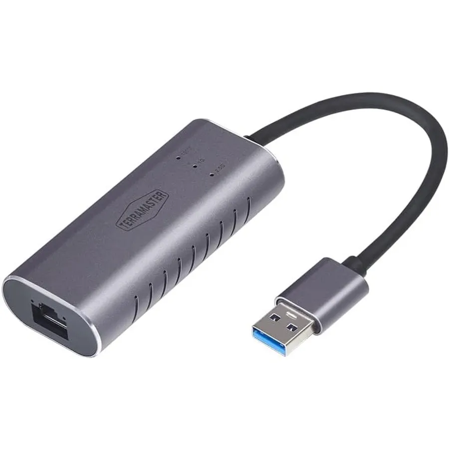 TERRAMASTER TMUAE2500 - USB-A to 2.5G Ethernet adapter for NAS and computers