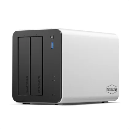 TERRAMASTER F2-425 Plus - NAS 2 baies Intel N150, 8 Go DDR5, 2 × 5 GbE, 3 emplacements M.2