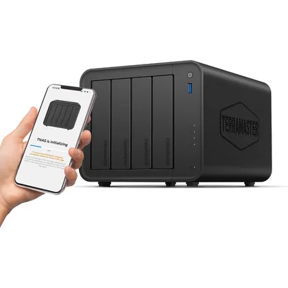TERRAMASTER F4-425 - NAS 4 baies Intel x86 quadricœur, 4 Go de RAM, 2,5 GbE