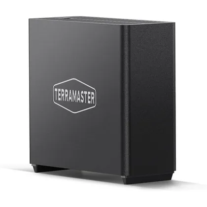 TERRAMASTER D4 SSD - Box SSD NVMe a 4 slot USB4 40 Gbps, senza SSD