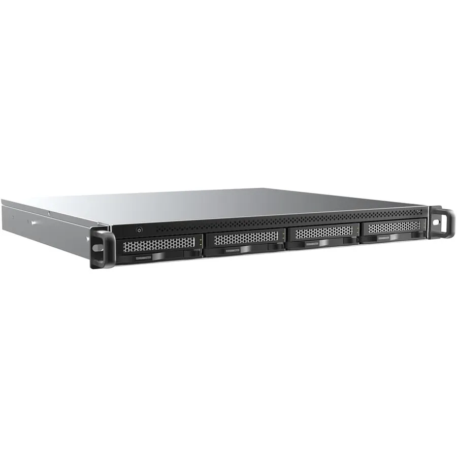 TERRAMASTER U4-500 - NAS rack 1U a 4 alloggiamenti, ultracorto, senza dischi